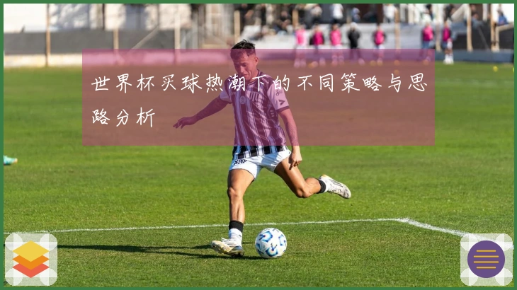 世界杯买球热潮下的不同策略与思路分析